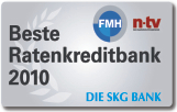 BESTE RATENKREDITBANK 2010 SKG BANK AG